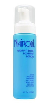 NAIROBI WRAPP-IT SHINE FOAMING LOTION 8OZ